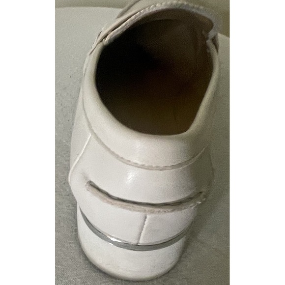 Franco Sarto Cedra Beige Leather Penny Loafers Women's 8.5M Preowned‎ - Picture 5 of 16